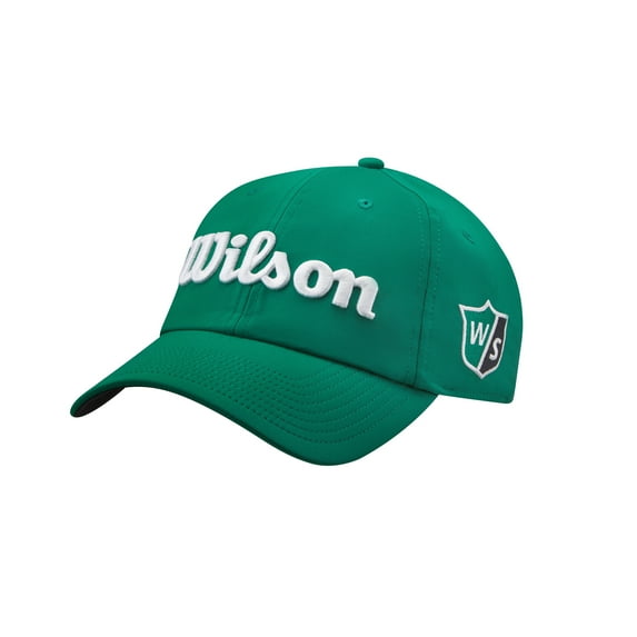 Wilson Men's Pro Tour Golf Hat Green and White