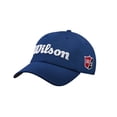 thumbnail image 1 of Wilson Men's Pro Tour Golf Hat Navy and White, 1 of 3