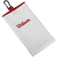Wilson Microfiber Golf Towel with Carabiner Hook Deals