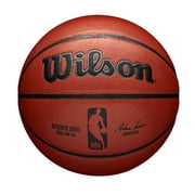 Wilson NBA Authentic Indoor Competition Basketball, Brown, 29.5 in.