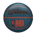 thumbnail image 1 of Wilson NBA DRV Plus Outdoor Basketball, Blue, 29.5 in., 1 of 6