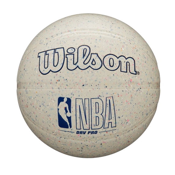 Wilson NBA DRV Pro Eco Basketball, White, 29.5" (Size 7)