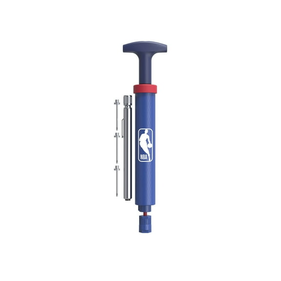 Wilson NBA DRV Ball Pump Kit - Blue