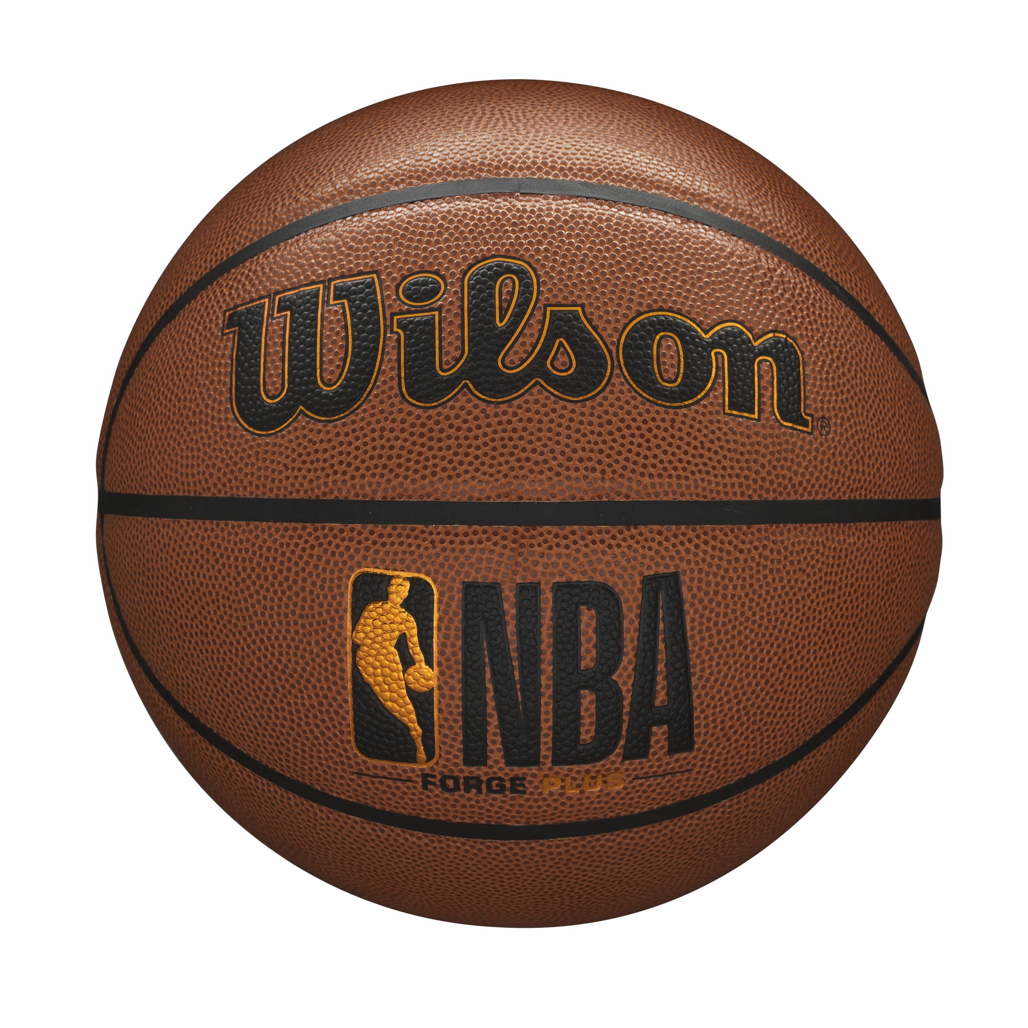 Wilson NBA Forge Plus Basketball with Inflation Retention