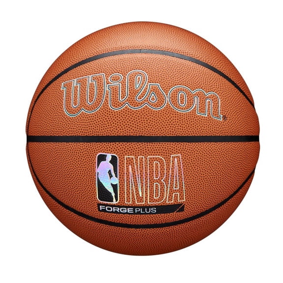 Wilson NBA Forge Plus Indoor/Outdoor Basketball- Size 7, Brown