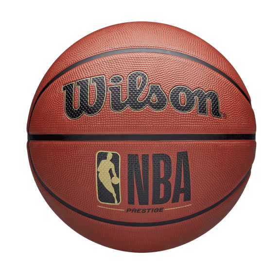 Wilson NBA Prestige Outdoor Basketball - Brown, Size 7 - 29.5"