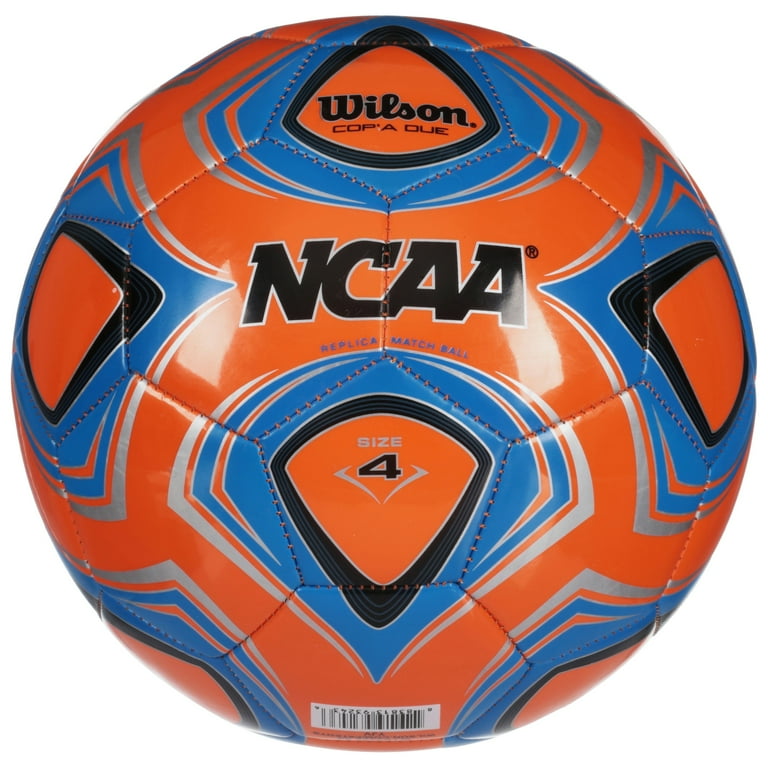 Wilson NCAA Copia Due Replica Soccer Ball, Orange, Size 4