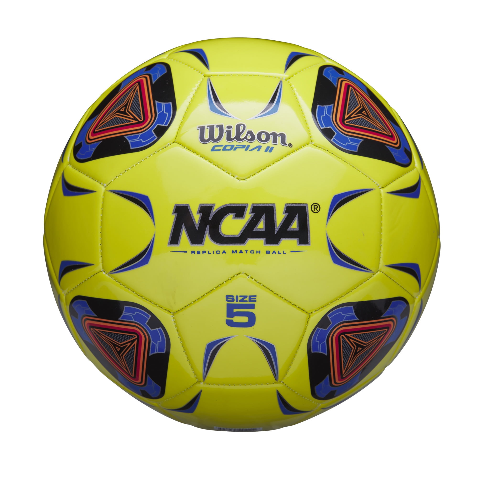 Wilson NCAA Copia II Soccer Ball, Size 5 - Optic Yellow