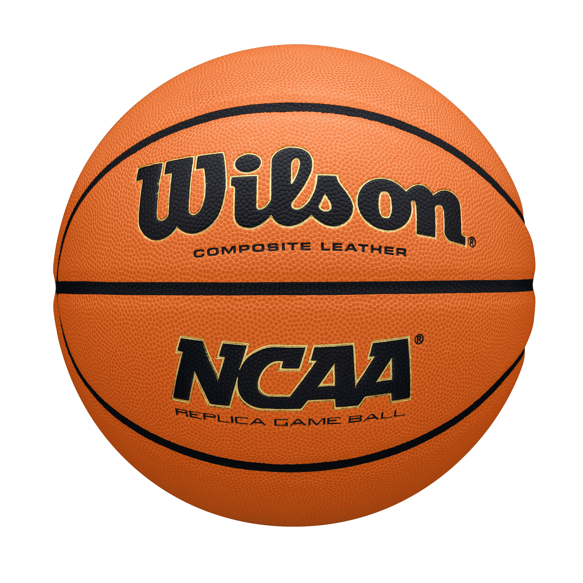 Wilson NCAA Evo NXT Replica Game Basketball, Orange, 29.5" (Size 7)
