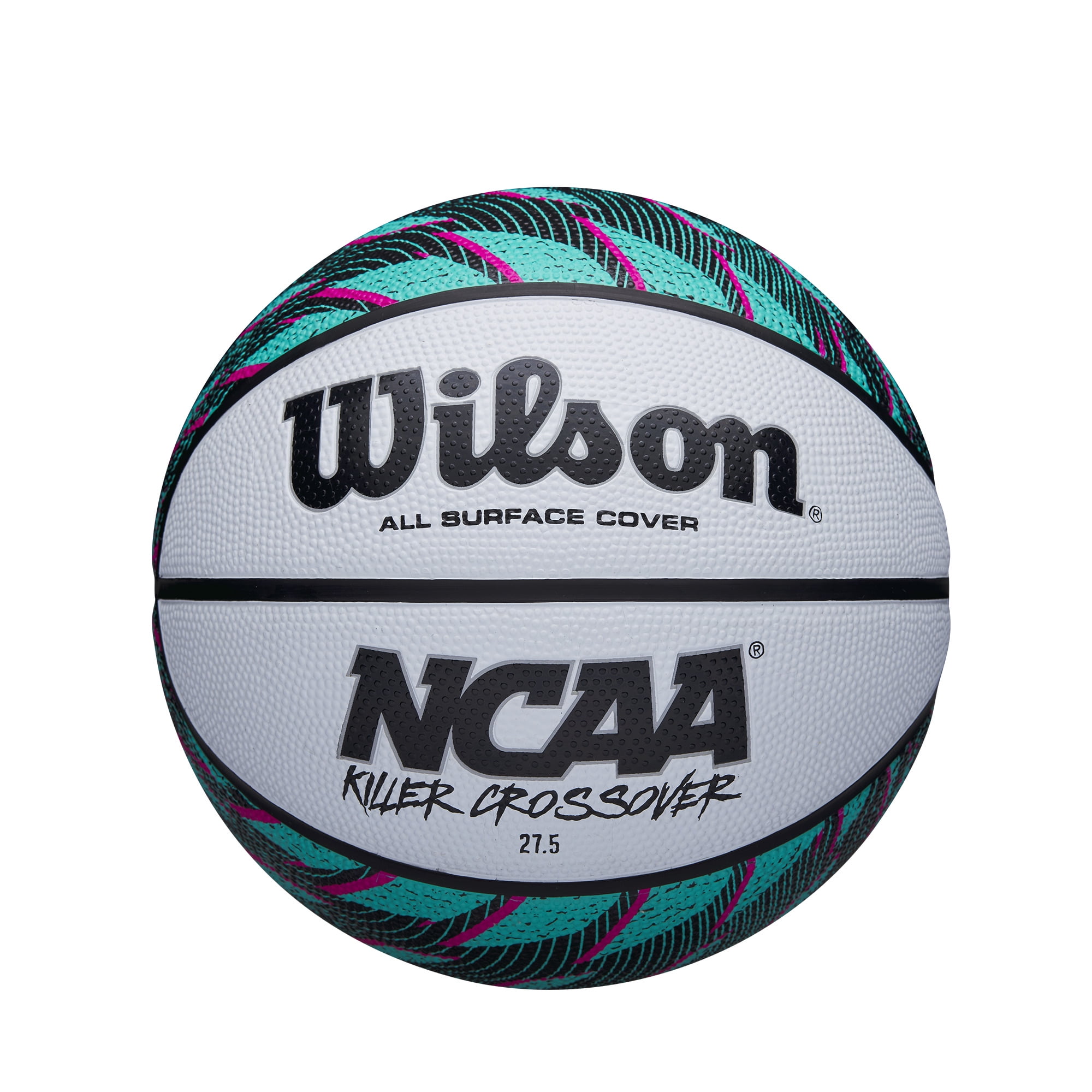 ボール Wilson NCAA KILLER CROSSOVER 28.5 Wilson NCAA Killer Crossover Outdoor Basketball, Intermediate