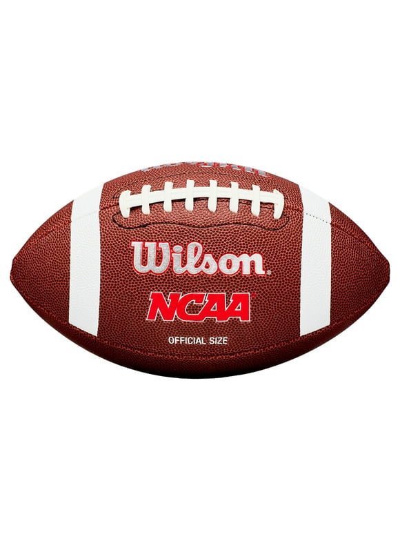 Wilson NCAA Red Zone Composite Football, Official Size (Ages 14 and up)