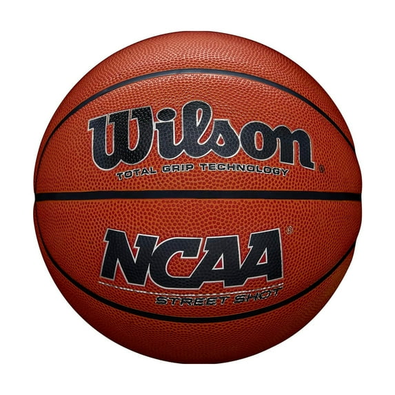 Wilson NCAA Street Shot Outdoor Basketball - Brown, Size 5 - 27.5"