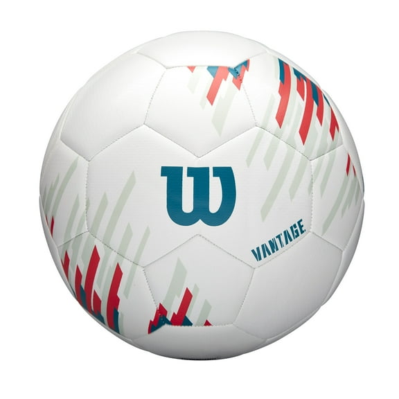 Wilson NCAA Vantage Soccer Ball - White/Teal, Size 5