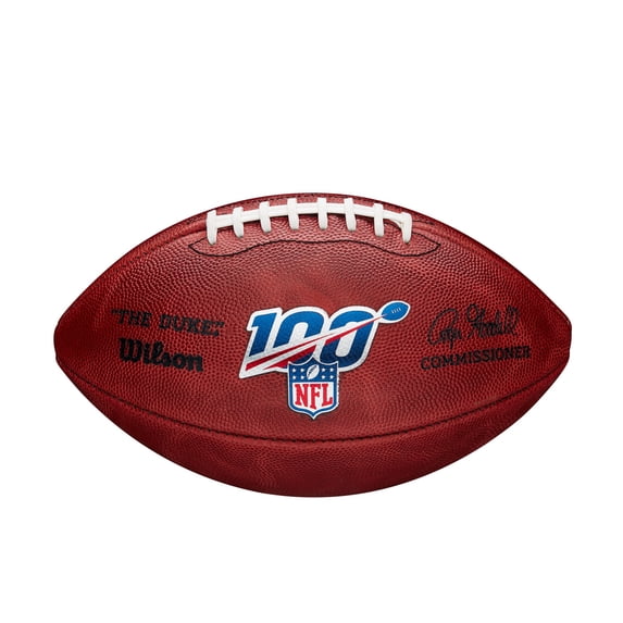 Wilson NFL 100 "The Duke" Game Football - Official Size
