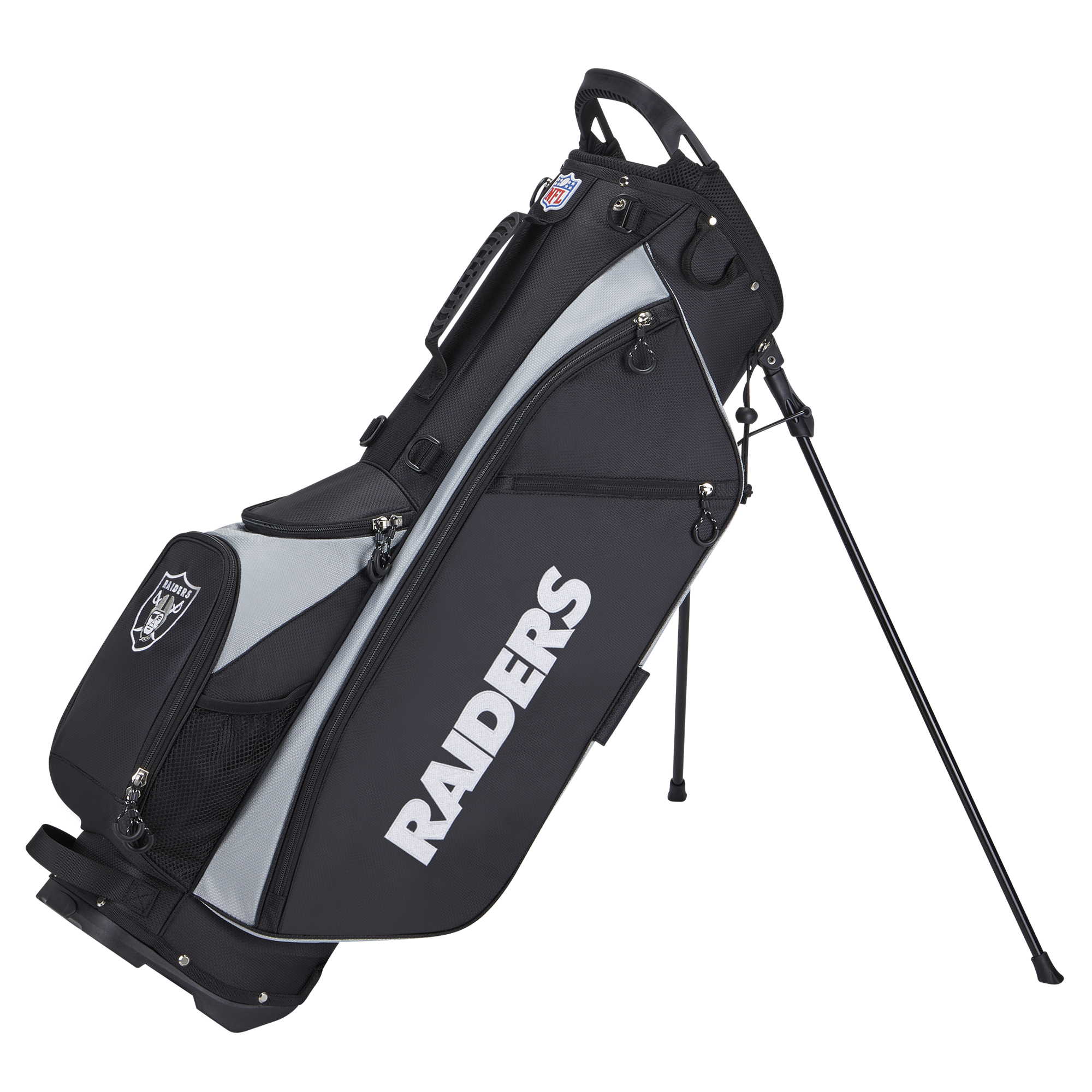 Wilson NFL Carry Golf Bag, Las Vegas Raiders - image 1 of 2