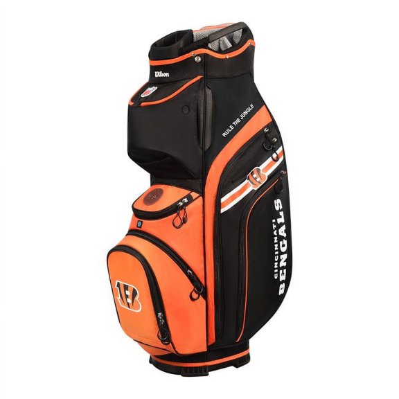 Wilson Nfl Golf Cart Bag Cincinnati Bengals Multi
