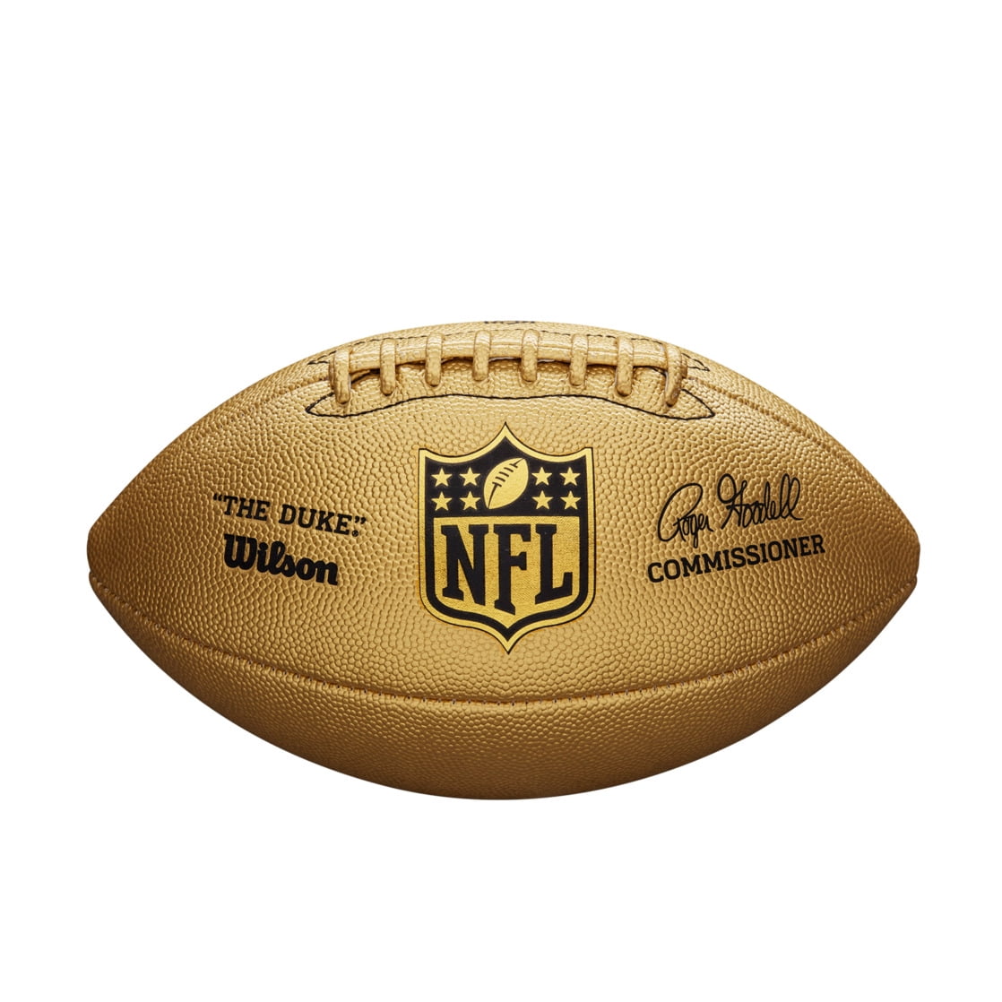 NFL コレクタブル フルサイズ フットボール Wilson NFL Duke Metallic Edition Replica Football with High