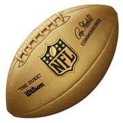 Wilson NFL Duke Replica Football, Metallic Edition