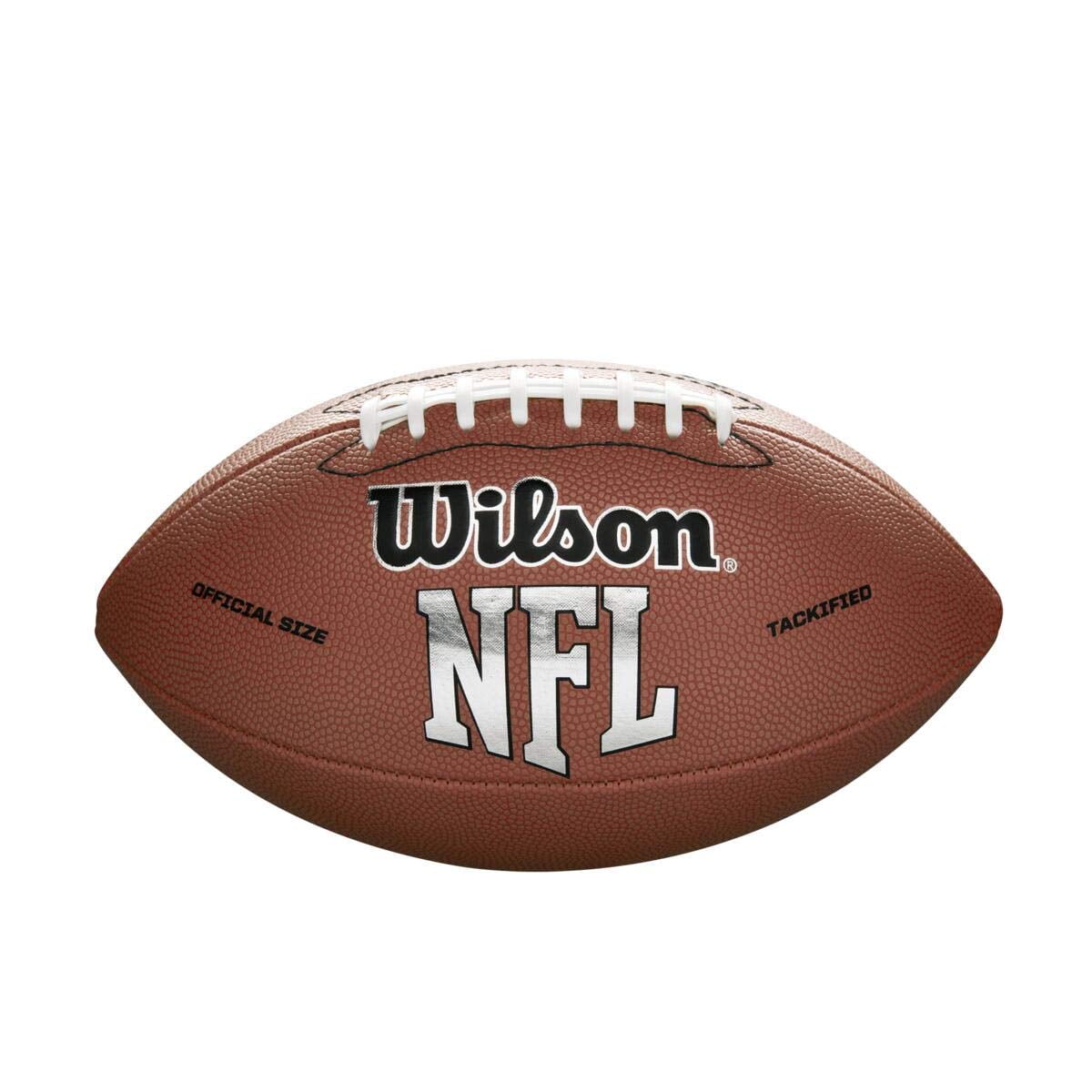Wilson Official Size NFL MVP Football, High-Performing, Versatile