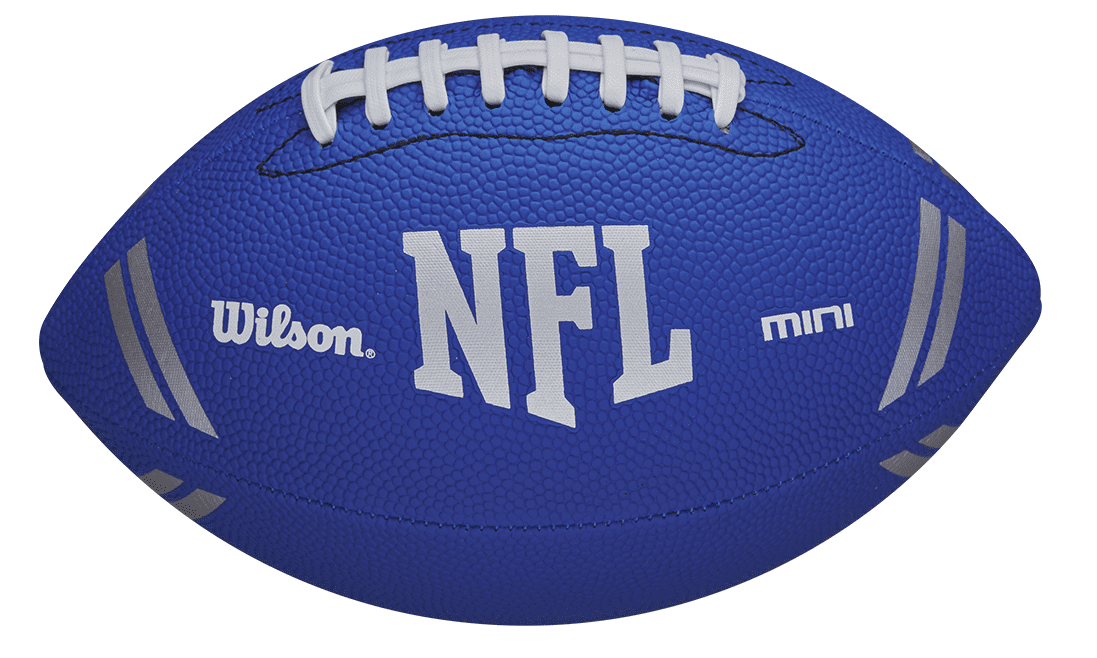 Wilson NFL Mini Football, Blue