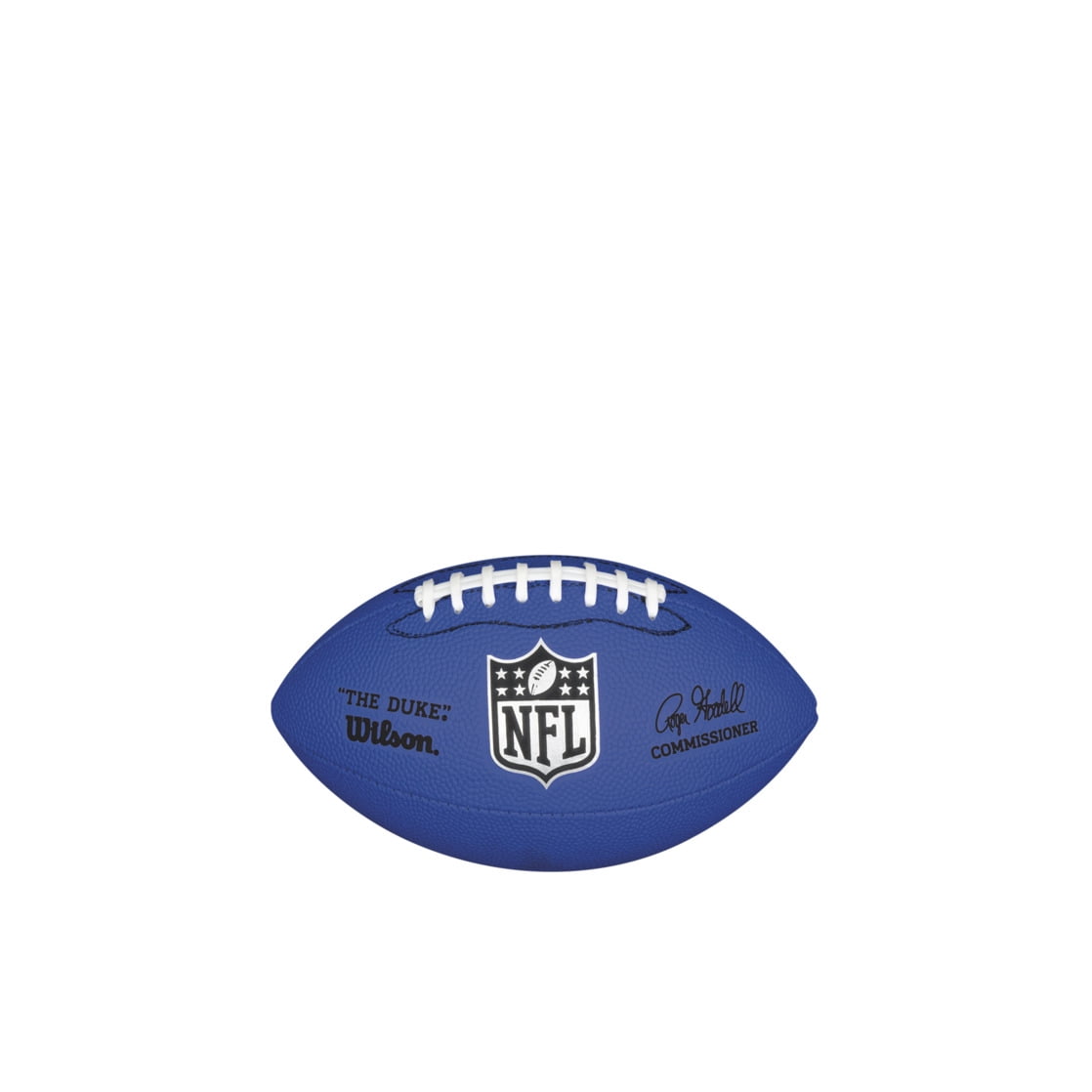 Wilson NFL Duke Mini Replica Football - Blue, Mini Size