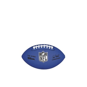 Wilson NFL Duke Mini Replica Football - Blue, Mini Size