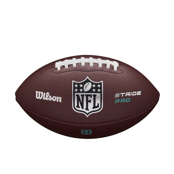 Wilson NFL Stride Gen Green Football - Brown, Official Size (Ages 14 and up)