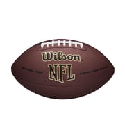 Wilson NFL Super Grip Football - Brown, Junior Size Ages 9-12