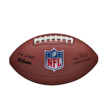 Wilson NFL The Duke Replica Football - Brown, Official Size