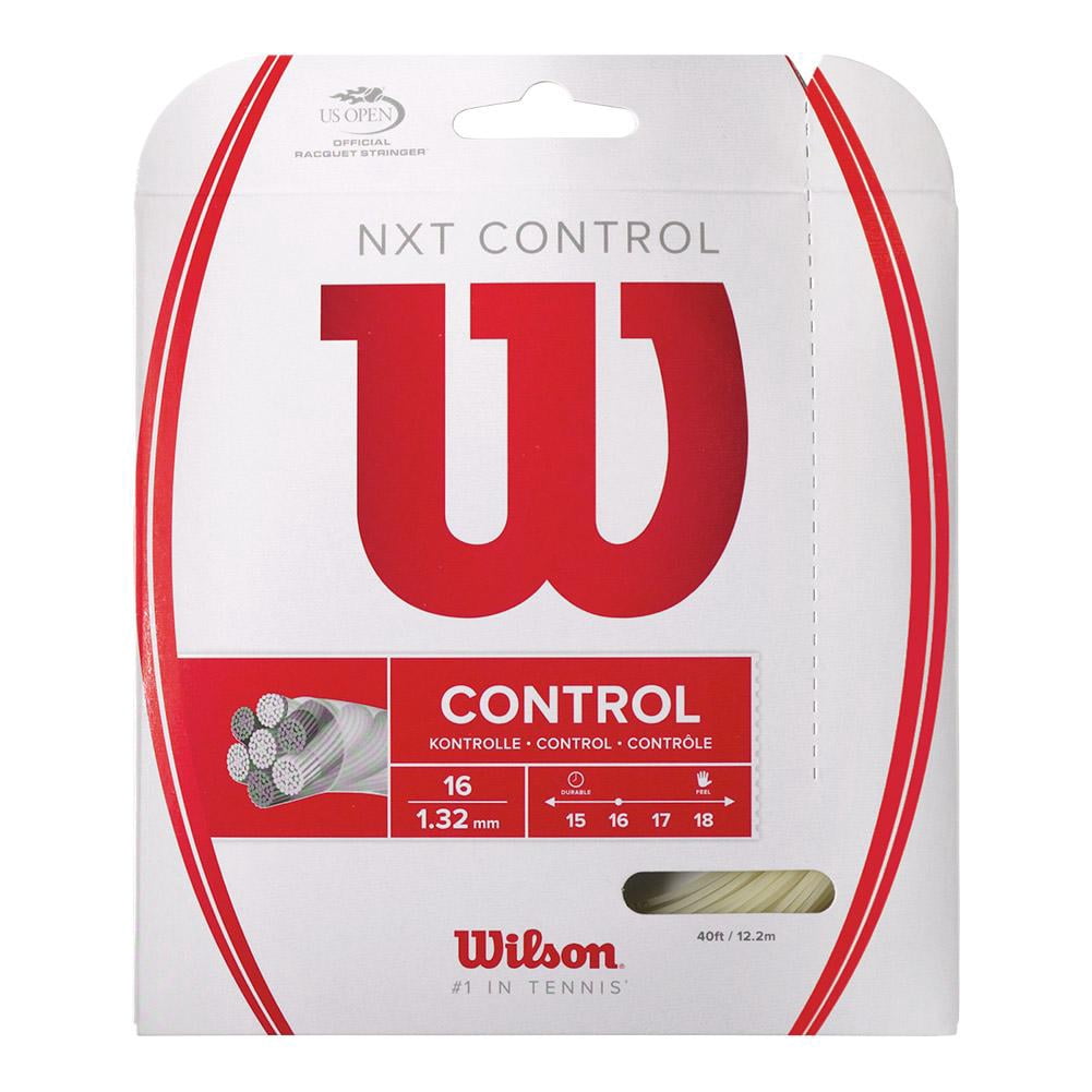 Wilson Nxt String 17 Racket Wilson NXT Control Racket String, 16-guage - Walmart.com