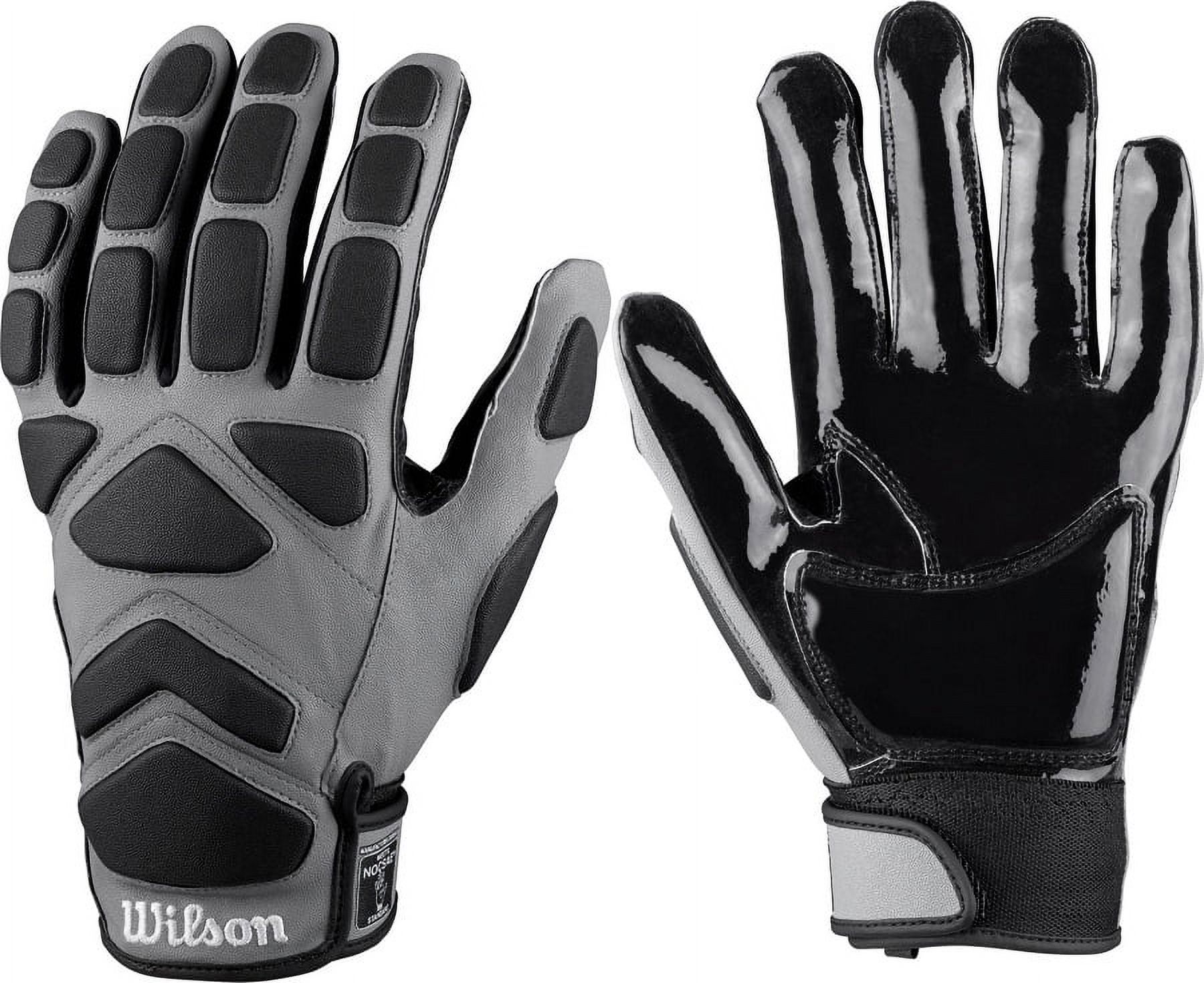 Wilson New MVP Linemen Football Gloves Junior Small Pair