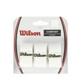 thumbnail interactive-video image 1 of Wilson Pro Comfort Overgrip for Tennis Rackets, White - 3 Rolls, 1 of 3