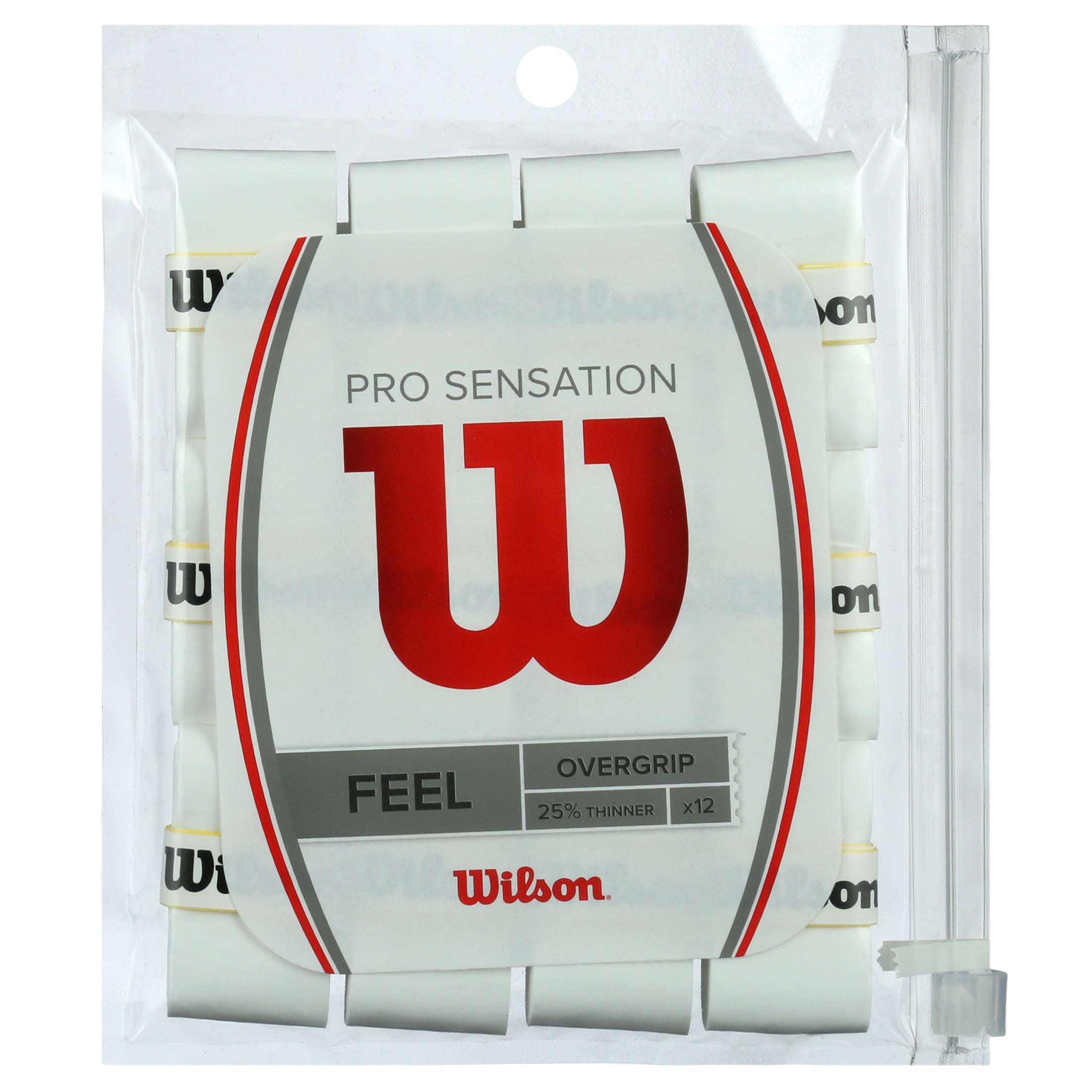 Wilson Pro Sensation Overgrip 12 Pack White