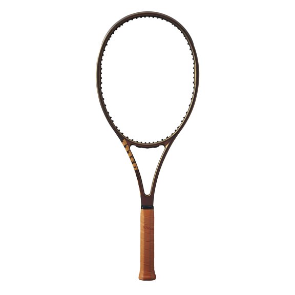 Wilson Pro Staff 97 V14 Tennis Racket, Unstrung, Black/Bronze, Grip 4 1/8"