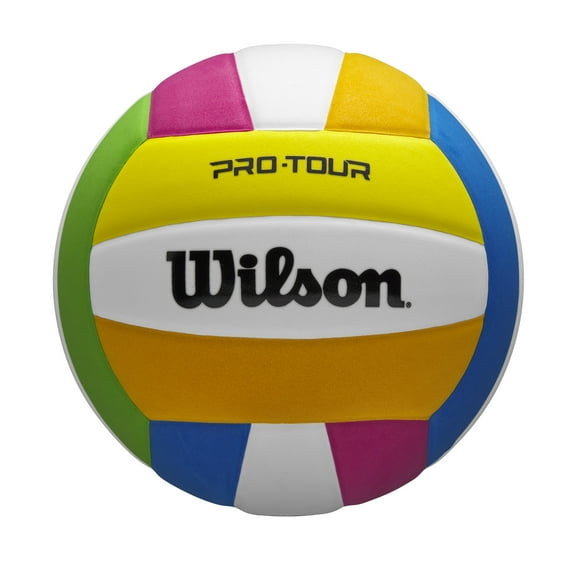 Wilson Pro Tour Indoor Volleyball - Multicolored, Official Size
