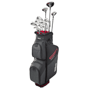 Wilson Mens Profile Complete Set w/Stand Bag Grey
