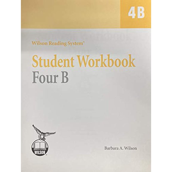 Pre-Owned Wilson Reading System - Student Workbook Four B Paperback