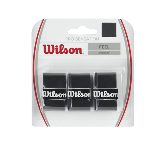 Wilson Sensation Pro Tennis Racquet Over Grip, Black