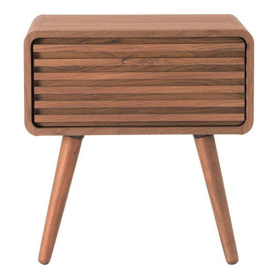 Wilson Slat Side Table - Walnut