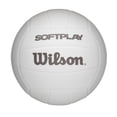 thumbnail image 1 of Wilson Softplay Recreational Volleyball - White, Official Size, 1 of 13