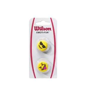 Wilson Emoti-Fun Sunglasses / Tongue Out Tennis Dampener - 2 pack
