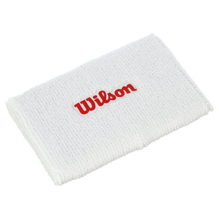 Wilson Sporting Goods Sports Performance Wristband, White