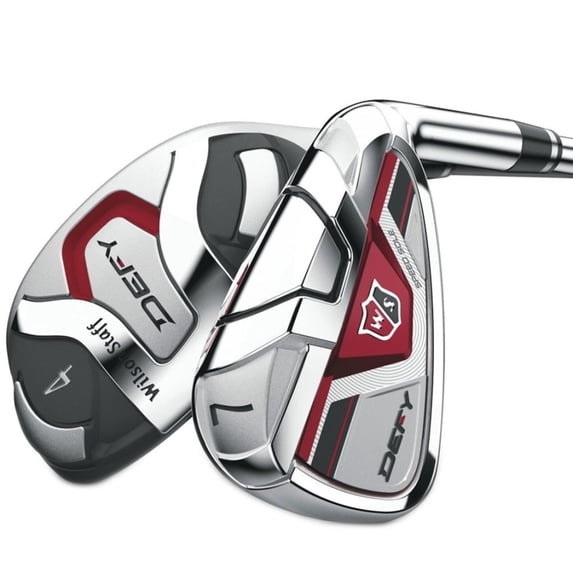 Wilson Staff Defy Hybrid/Iron Set 4-6H+7-GW (Graphite, REGULAR) Golf NEW