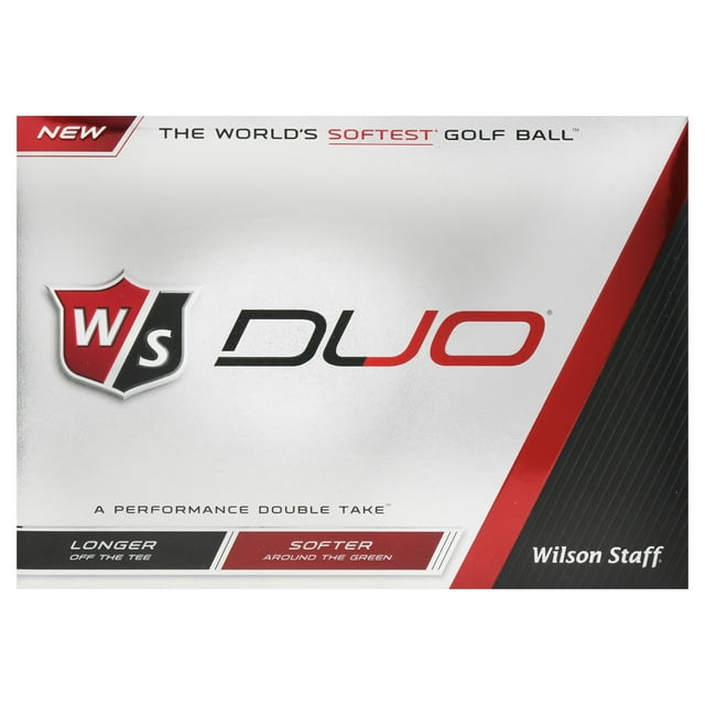 Wilson Staff Duo Soft Golf Balls, 12 Pack