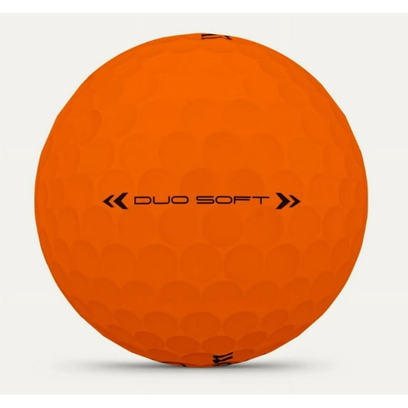 Wilson Staff Duo Soft Golf Balls (Orange, 3pk) 1 Sleeve 2025 NEW