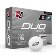 thumbnail image 1 of Wilson Staff Duo Soft + NFL Golf Balls White, Philadelphia Eagles, 1 of 6