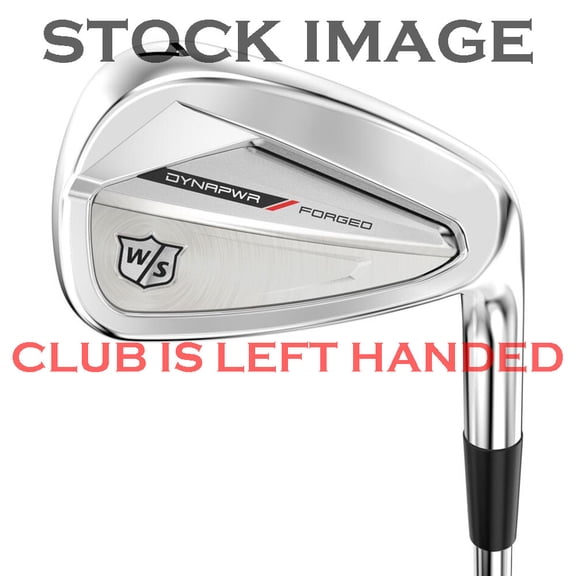 NEW Left Hand Wilson Staff Dynapower Forged 5-PW+GW Irons Steel Stiff