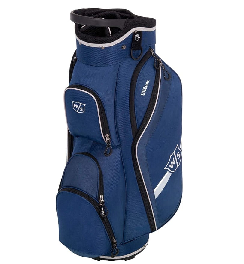 Wilson Staff Lite II CB Navy Gray Cart Golf Bag Walmart