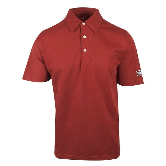 Wilson Staff Men's Garnet S/S Polo Shirt