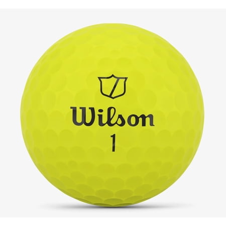 Wilson Staff Model Golf Ball - Yellow
